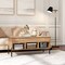 Costway Lift Top Coffee Table with Storage Compartment & 3 Open Cubbies for Living Room